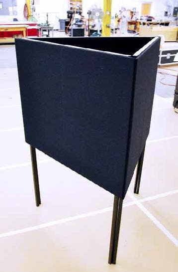 triangular kiosk